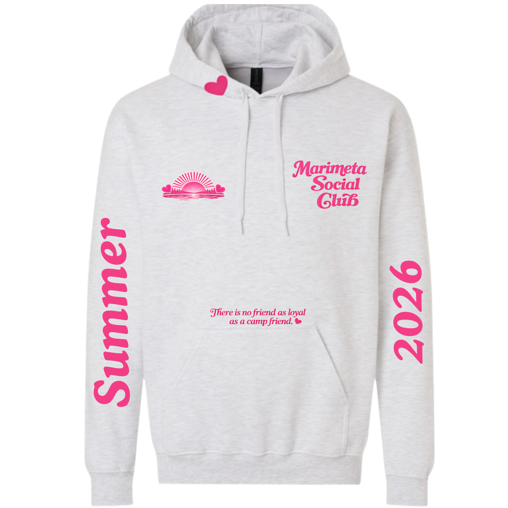Custom Camp Social Club Hoodie
