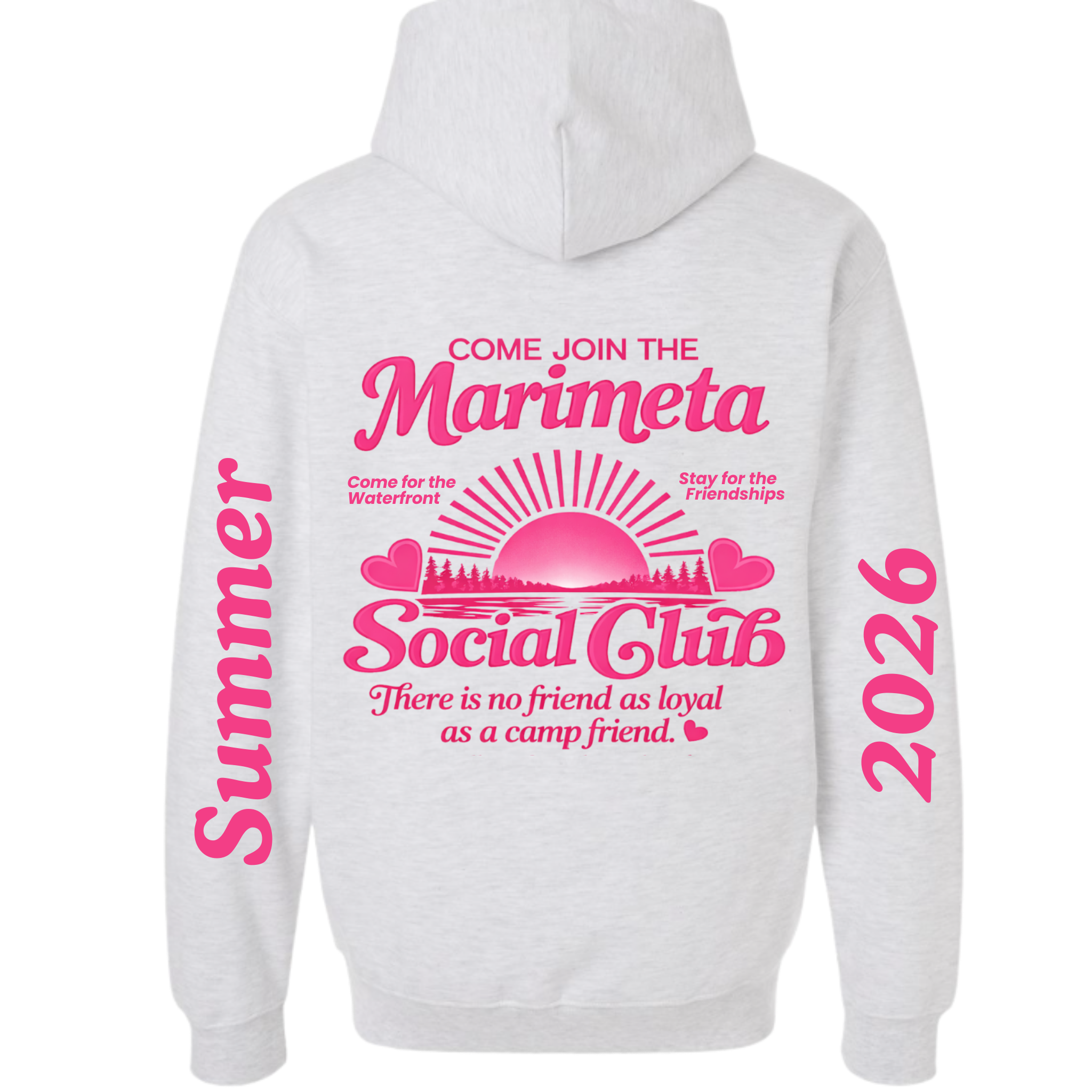 Custom Camp Social Club Hoodie
