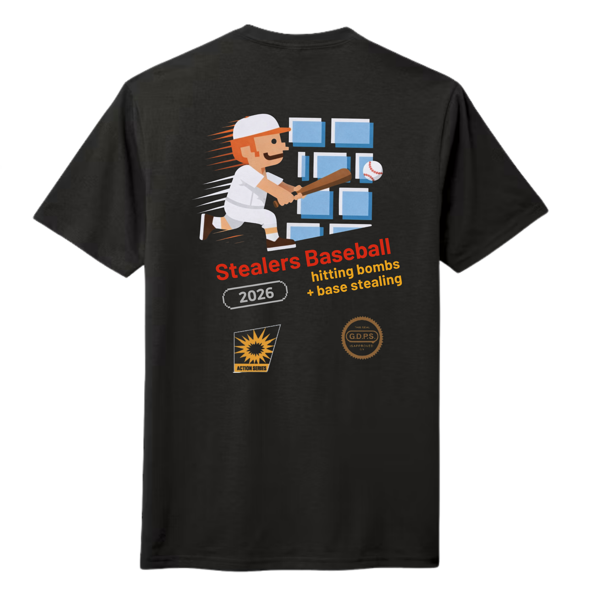 Stealers Retro Game T-Shirt