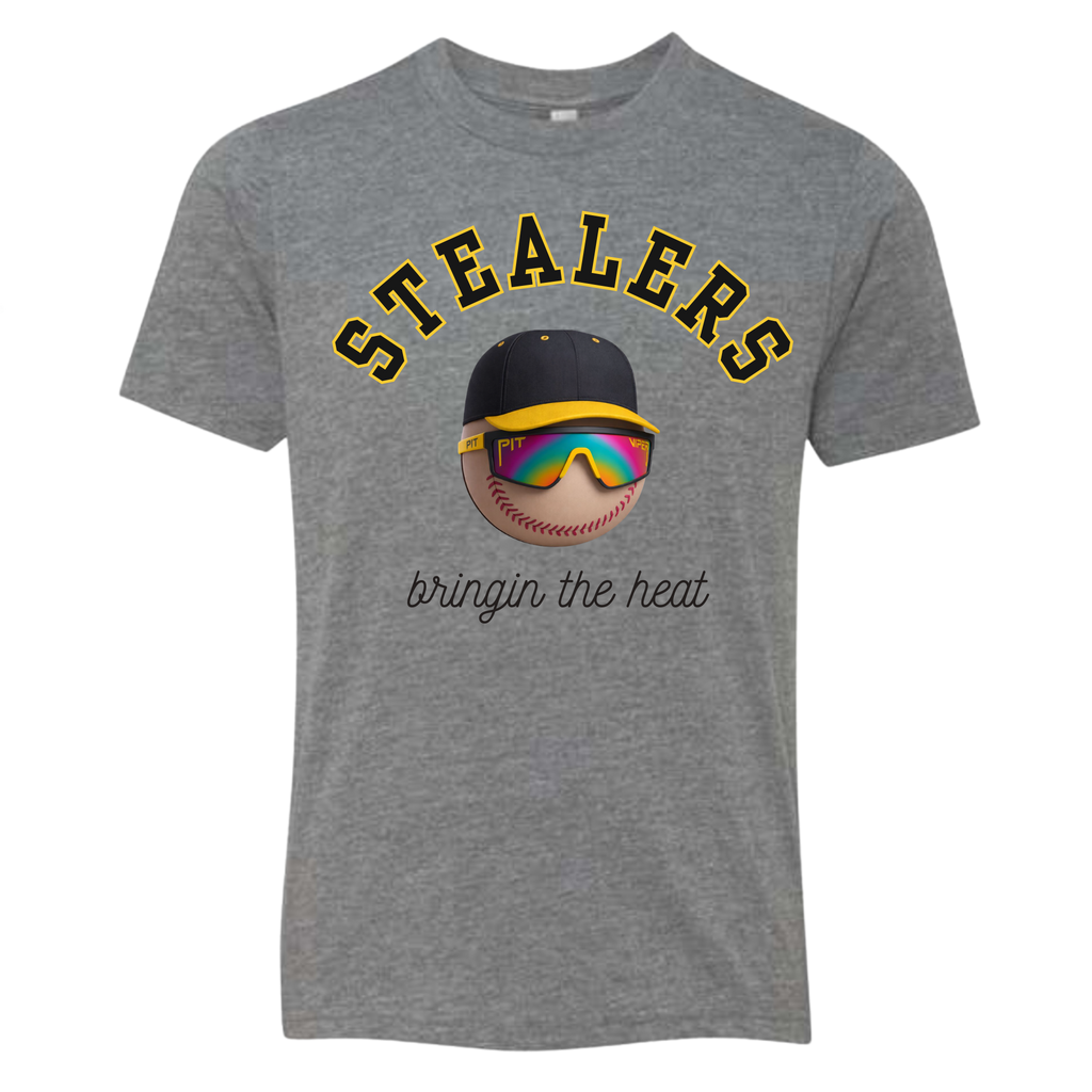 Stealers Tri-Blend Baseball Guy T-Shirt