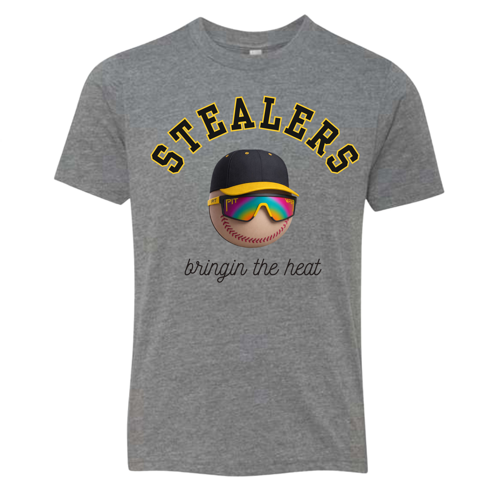 Stealers Tri-Blend Baseball Guy T-Shirt