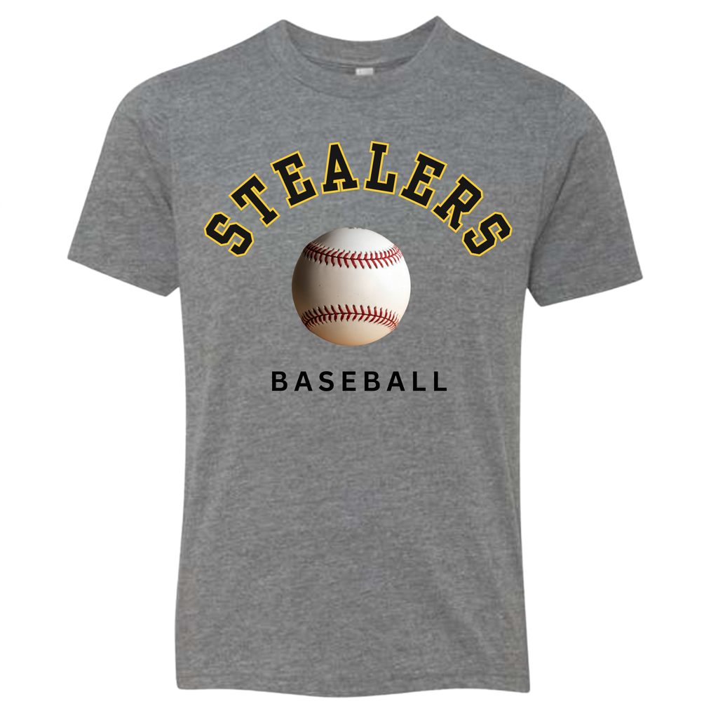 Stealers Tri-Blend Classic Baseball T-Shirt